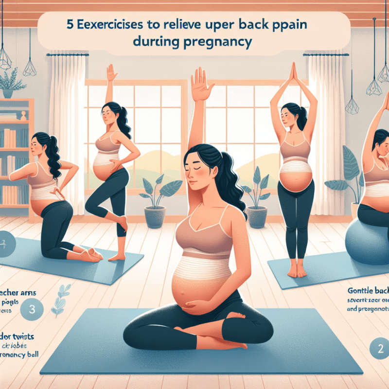 5 Exercises to Relieve Upper Back Pain During Pregnancy